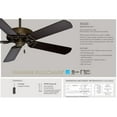 thumbnail image 5 of Casablanca Panama Pullchain Panama 52-58" 5 Blade Energy Star Ceiling Fan - Blad, 5 of 7