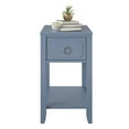thumbnail image 4 of Her Majesty Narrow Side Table, Blue, 4 of 13