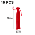 thumbnail image 2 of Velvet Drawstring Pen Sleeve Holder Small Case Pencil Pouch for Protecting Gifting Storing, 2 of 5