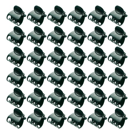 BESTOMZ 100pcs Orchid Clips Plant Orchid Support Clips Garden Flower Vine Clips for Supporting Stems Vines Stalks