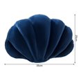 thumbnail image 2 of Fusipu Unique Shell Pillow Shell-shaped Stuffed Pillow Cushion Super Soft Wear Resistant Vibrant Color Seashell Bed Sofa Cushion Home Decoration, 2 of 8