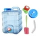 thumbnail image 4 of Contenedor de agua, jarra de agua con espita, portador de agua, cubo de agua para barbacoa de supervivencia Con tapa de manguera, 4 of 9