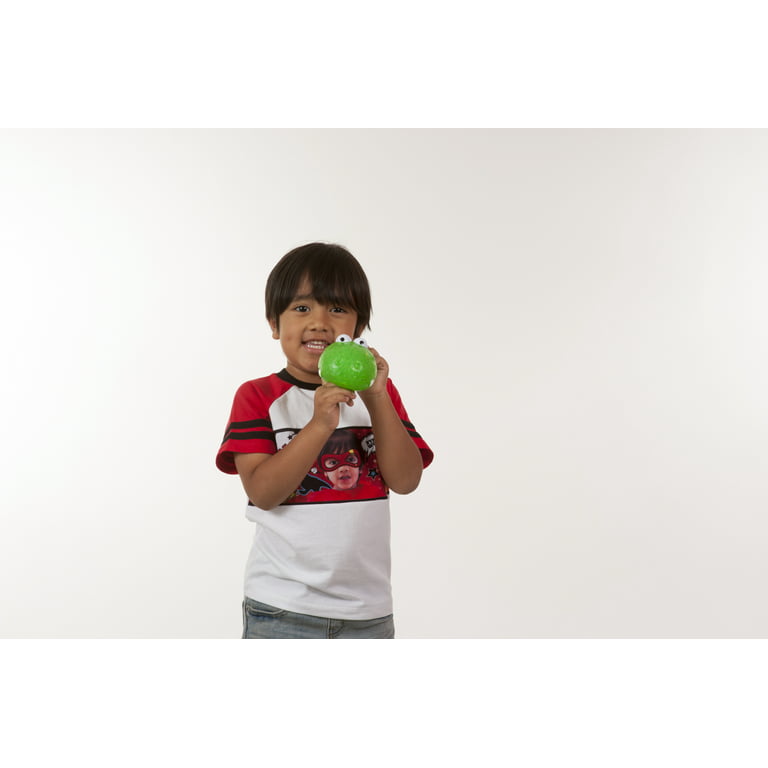 Ryan's World Bubble Pal Green Crocodile Gus Squeeze Toy orbees