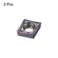 thumbnail image 3 of Unique Bargains Carbure Tournant Inserts CCMT060204-FM CNC Tour Indexable pour Porte-Scfc Série 2Packs, 3 of 6