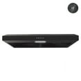 thumbnail image 1 of Streamline 30 in. Castellaro Ductless Undermount Range Hood in Grit Black with Mesh Filters, Push Button Control, LED Light, 1 of 9