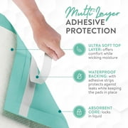 Inspire Extra Large Super Absorbent Disposable Bed Pads for Chronic Incontinence Ultra Thick and Absorbent Bed Pads Disposable Adult | Pee Pads for Adults (36 X 36 Pack of 50 W/ Adhesive)