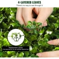 thumbnail image 3 of Artificial Boxwood Spiral Topiary Trees Set of 2, 39.6 IN Eco-Friendly No-Prune Fake Plants, Decor for Indoor Enterprise Outdoor Garden​, 3 of 8