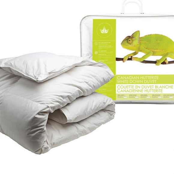 Canadian Down & Feather Company Regular Weight Hutterite White Down Duvet(KING)