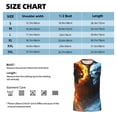 thumbnail image 6 of Uemuo Red And Blue Fire Skull Warrior Pattern Men's Sleeveless T-Shirt,Muscle Athletic Tank Top, Moisture-wicking Quick-dry Breathable Classic Tee Top for Gym Run Outdoor Sports-Medium, 6 of 8