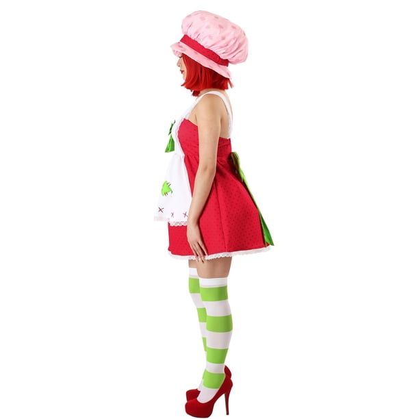 Women's Sassy Strawberry Shortcake Costume - Walmart Business Supplies