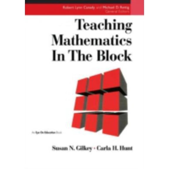 Pre-Owned Teaching Mathematics in the Block (Paperback) 188300151X 9781883001513