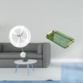 thumbnail image 2 of Reloj de pared,Reloj de pared decorativo para baño y dormitorio.,Reloj de pared redondo silencioso y sin tictac,regalo,Bandeja para servir,Bandeja de cocina rectangular con asa, 2 of 8