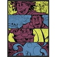 thumbnail image 2 of Men's Strange World Clade Family Comic Strips Graphic Tee Charcoal Medium, 2 of 5