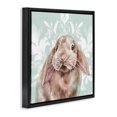 thumbnail image 3 of Stupell Industries Farmhouse Bunny with Floral Pattern Black Floating Frame Canvas Art, 18 x 18, by Courtney Morgenstern, 3 of 8