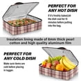 thumbnail image 5 of Iauyy Casserole Carrier for Hot Food Insulated Casserole Travel Carry Bag with Lid Food Warmer Bag for Party/Picnic,Seamless Connection Design, 5 of 7