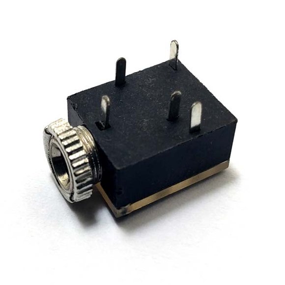 CA017 - Prise AUDIO 3.5 Stéréo CC PCRA 5 Broches Plastique