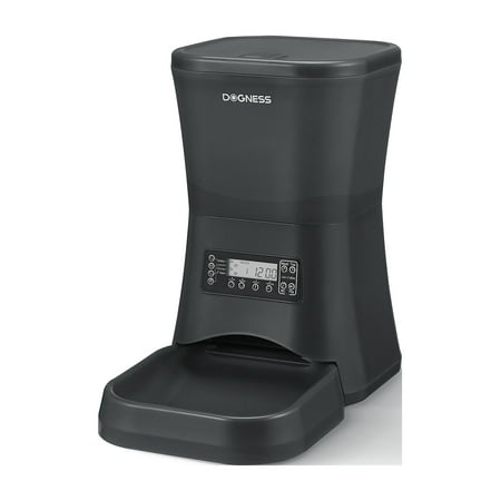 UPC: 0843775116596 | Dogness Everyday Automactic Programmable Pet Feeder 7 Liter Capacity-Black