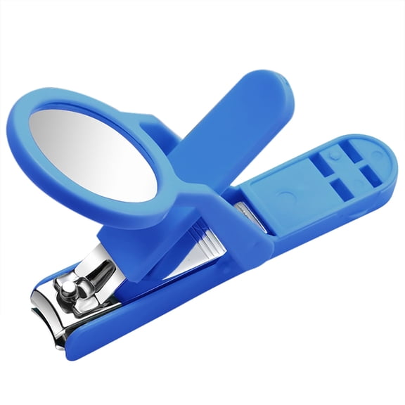 Stainless Steel Nail Clipper with Magnifying Light Ergonomic Design for Precise Fingernail and Toenail Grooming