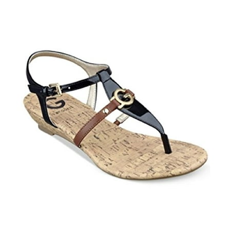 G by Guess Womens MASSI Open Toe Casual Ankle Strap Sandals Black Size 8.5 G by Guess Womens MASSI Open Toe Casual Ankle Strap Sandals Black Size 8.5