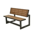 thumbnail image 1 of Lifetime Banc Extérieur Ou Intérieur Convertible pour Table de Pique-Nique, Moka Brun, 1 of 6