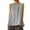 Gray, variant on JFGHDG Women's Sleeveless Tank Tops Cotton Linen Tank Tops for Women Flowy Swing Tee Summer Tshirt Cotton Linen Shirts Tunic Tee Casual Comfy Summer Clothes Black L