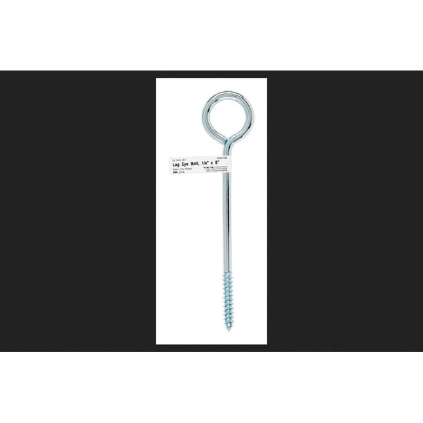 Lag Eyebolt ACE 3/8 pulgadas x 20 cm de acero galvanizado