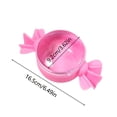thumbnail image 2 of 6pcs Valentine's Day Round Candy Box - Compact Lightweight Treat Holder for Valentine Gifting, Party Favors, Tabletop Displays, and Small Sweet Storage Home & Party Embellishments, Pink, 2 of 7