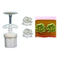 thumbnail image 2 of Flower Pattern Mooncakes Maker Food Safe Materials Easy Press Mould For Baking And Dessert Decorating, 2 of 7