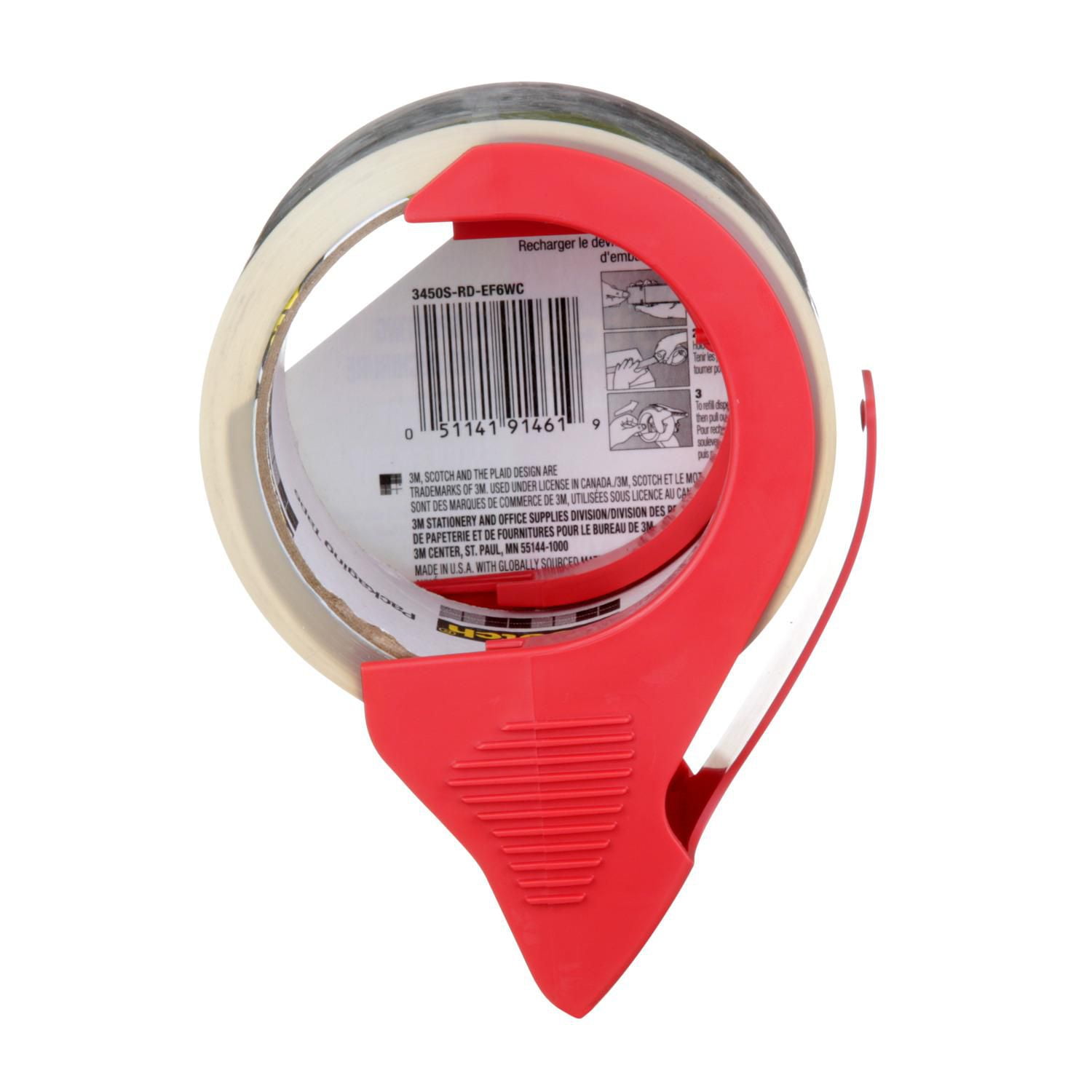 Ruban d’emballage à scellement sécuritaire Scotch® 3250-LR2-EF, 48 mm x 50 m (1,88 po x 54,6 vg)