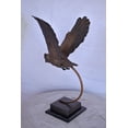 thumbnail image 5 of Nifao Owl Searching for Prey Bronze Statue – Bronze Statue, Home Decor, 18"L x 11"W x 22"H, 5 of 11
