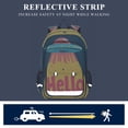 thumbnail image 5 of FORMRS Unisex School Backpack 17" Student Travel Bag with Laptop Compartment, Blue UFO, 5 of 7