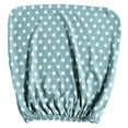 thumbnail image 2 of Funda suave para respaldo de silla, funda lavable, protector de silla para comedor Puntos Verdes, 2 of 8