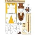 thumbnail image 4 of Portugal Sagres II Sail Training Ship Paper Model Set DIY Kit for Nautical Collectors and Enthusiasts, 4 of 10
