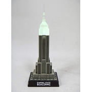 ZIZO New York Breath Taking Empire State Building Replica LED Light up 10' New York City NYC Souvenir Empire State Building Replica Statue of Liberty New York Figurine and Decoration FG264