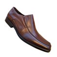 thumbnail image 1 of Zapato de vestir formal para hombre color café, 1 of 1