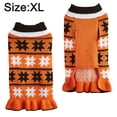 thumbnail image 2 of Ropa para mascotas Longitud media cuello alto punto ondulado trébol de cuatro hojas ropa para mascotas de Halloween, 2 of 6