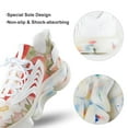 thumbnail image 7 of Strawberry Fruit Watercolor Walking Shoes for Men Woman Lightweight Tennis Fashion Elastic Sports Shoes Cushion Basketball Shoes, 7 of 7