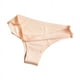 thumbnail image 5 of Tanga deportiva de seda helada para mujer, ropa interior de yoga sin costuras para mujer, pantalones cortos sexis para mujer, 5 of 5