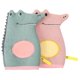 thumbnail image 2 of Cartoon Skid Bath Gloves 2pcs Soft Viscose Rayon Exfoliating Wash Mitts for All Skin Types Gentle & Water Absorbent Home Use Cleaning, 2 of 3