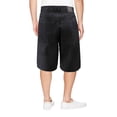 thumbnail image 2 of Men's Streetwear Baggy Fit Denim Jorts Premium Cotton Jean Shorts Made in USA (Indigo Black, 44), 2 of 3