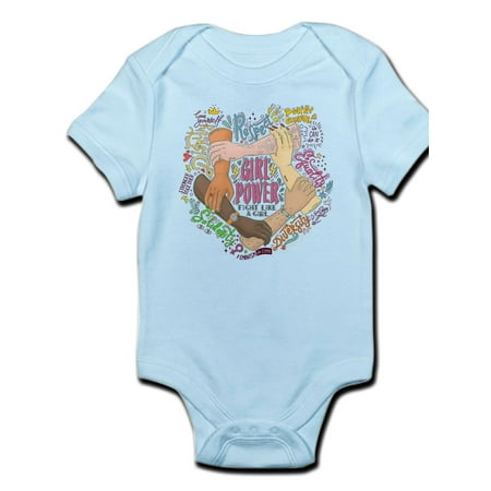

CafePress - Girl Power Body Suit - Baby Light Bodysuit