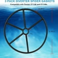thumbnail image 2 of 3-Pack for Pentair G-417 271148z 271148 2" Diverter Spider Gasket, 2 of 5