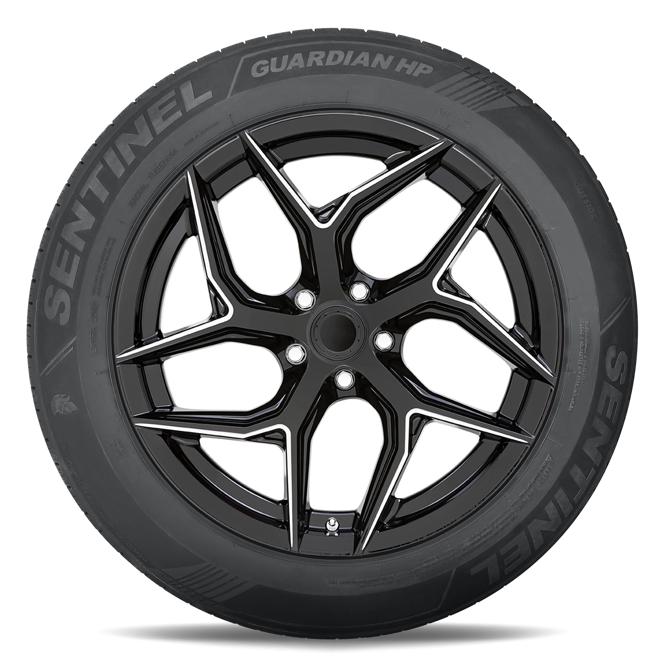 Sentinel GUARDIAN HP All Season 235/55R18 104V XL High Performance Passenger Tires 235/55/18(Tire Only)