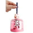 thumbnail image 1 of Kawaii Electric Pencil Sharpener Kawaii Adorable for Pupil Student Primary School Classroom Manual, 1 of 7