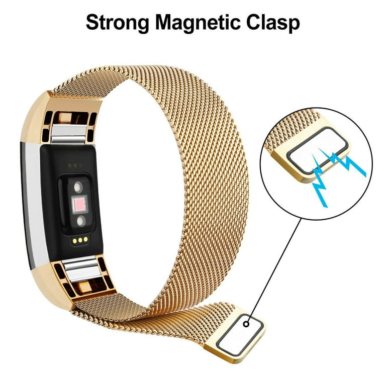 iGK Fitbit Charge 2 Bands Replacement Accessories Milanese Loop