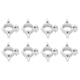 thumbnail image 4 of 50pcs Electric Fence Insulators Pulse Electric Fence Terminal Rod Insulators with 3.2cm Hole for Farm Gray, 4 of 5