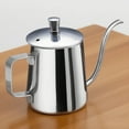 thumbnail image 6 of Stainless Steel Gooseneck Coffee Kettle, 350ml - Drip-Free Spout, Heat-Resistant Handle, Stovetop Safe for Home Kitchen, 6 of 10