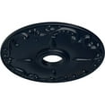 thumbnail image 3 of Ekena Millwork 18"OD x 3 1/2"ID x 1 1/4"P Kent Ceiling Medallion (Fits Canopies up to 5"), Hand-Painted Midnight Dream, 3 of 5