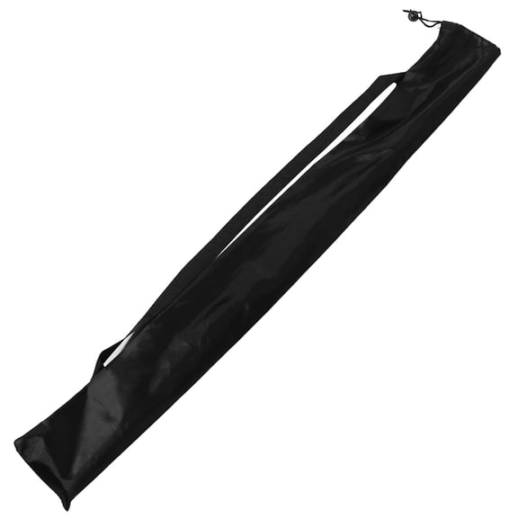 SWETRACE 1Pcs Black Polyester Baseball Bat Cover for Outdoor Practice Softball Equipment 11.8x3.9x0.1in