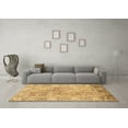 thumbnail image 3 of Ahgly Company Indoor Square Persian Brown Traditional Area Rugs, 8' Square, 3 of 4
